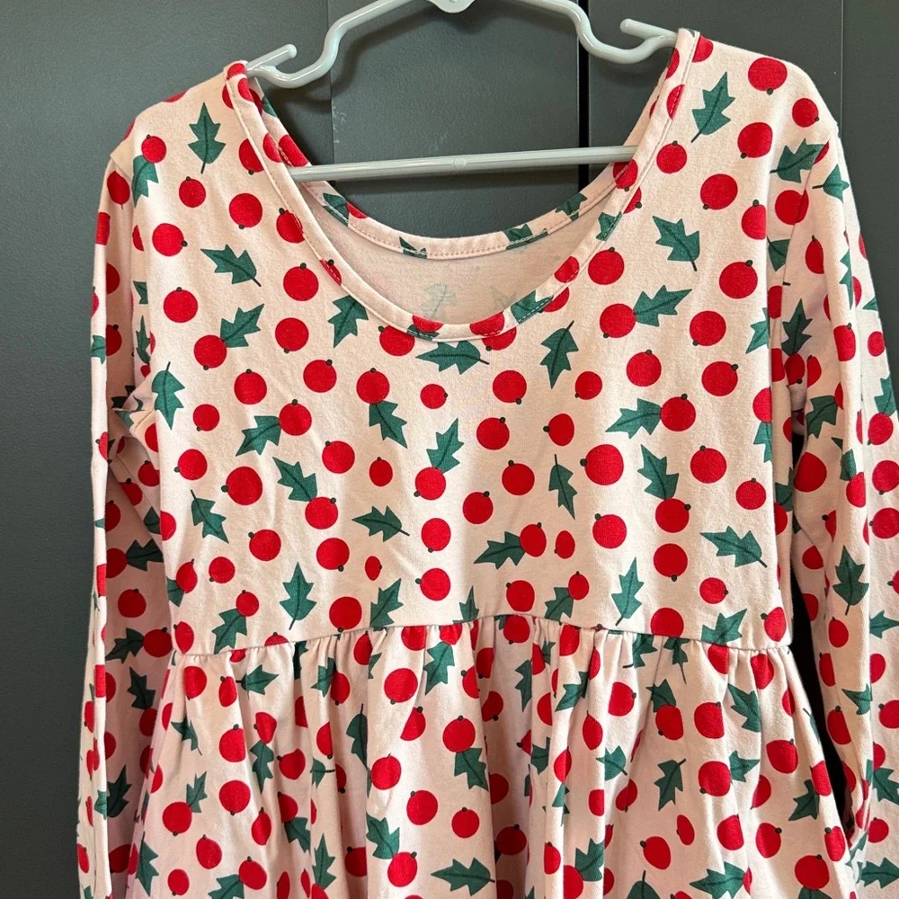 Hanna Andersson Holly Berry Pocket Dress